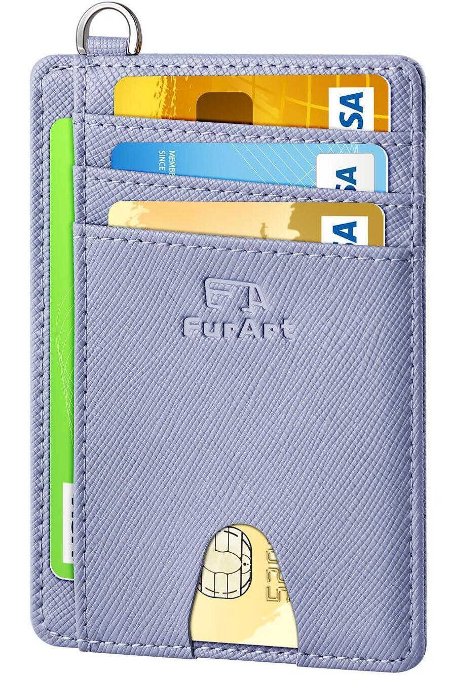 8855 Slim Minimalist Wallet, Front Pocket Wallets, RFID Blocking, Credit